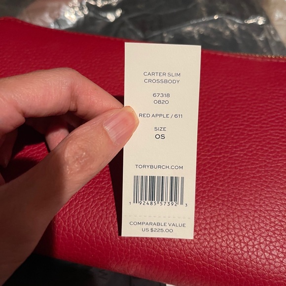 Tory burch Carter Slim Crossbody- Tan - Picture 6 of 9